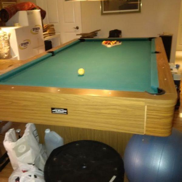 Pool Table with all accessories