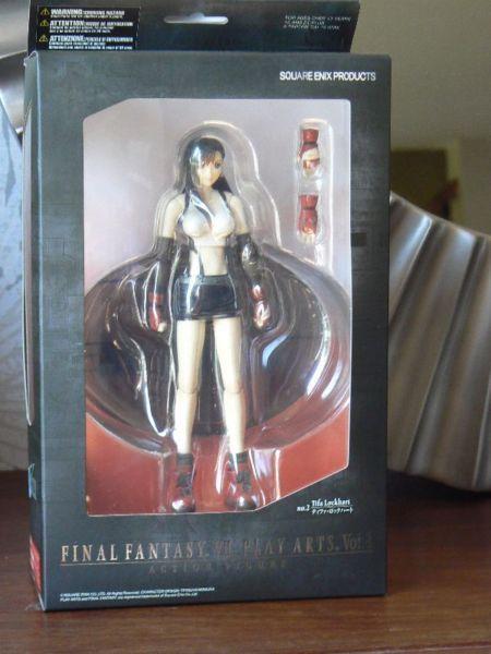 Final Fantasy VII Play Arts Action Figures x3 - Brand New