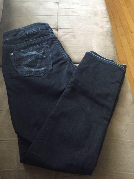 Women's Silver Aiko slim jeans Sz 30x31