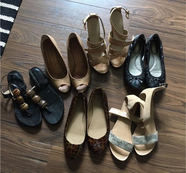 Lot of ladies shoes - size 7