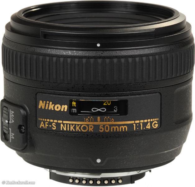 Nikon 50mm f1.4G. Super fast lens, LIKE NEW!!