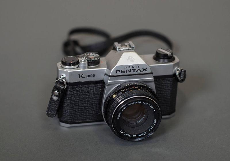 Pentax K1000 + Objectif 50mm f2