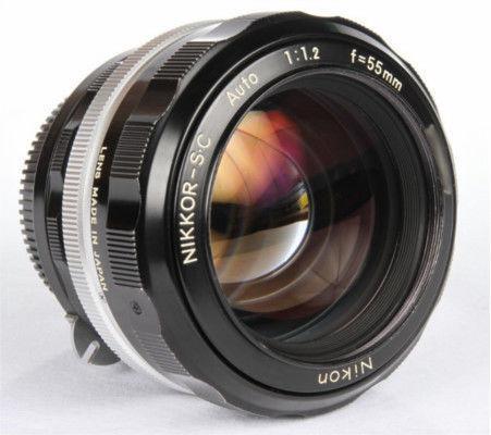 Nikon Nikkor-S-C Auto 55mm 1:1.2 converti en AI (manuelle)