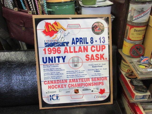 1996 allan cup unity poster