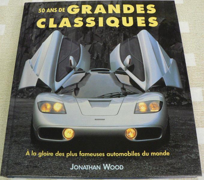 Livre sur L'automobile: 50 Ans de Grandes Classiques