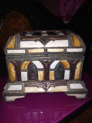 Big Juwerly box/boîte a bijoux/handmade/morocco big value!!!!!