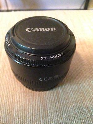 CANON EF 50mm 1:1.8 lens