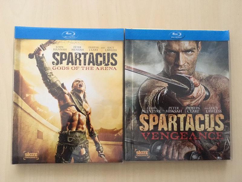 Spartacus Seasons 2 & 3 on blu-ray