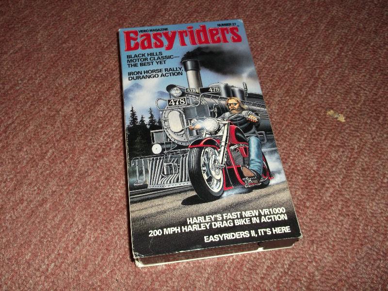 Easyriders Magazine Video Bikers Bike Collection VHS Moto