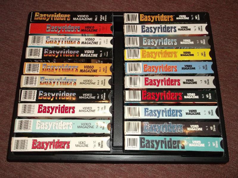 Easyriders Magazine Video Bikers Bike Collection VHS Moto