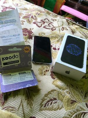 Iphone 6 16g Koodo --boite+etuie+1mois carte koodo GRATUIT
