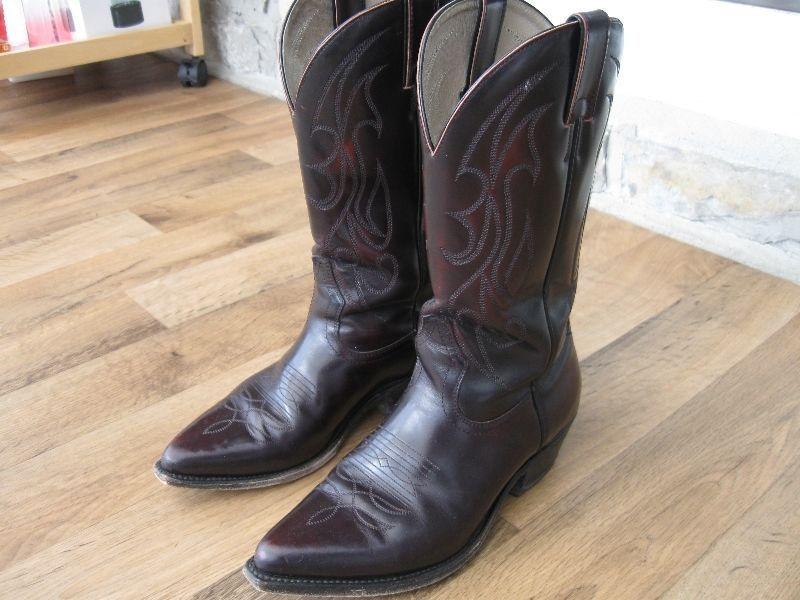 Bottes de cuir