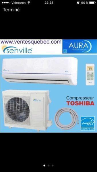 Air Climatise mural 18000 BTU thermo pompe inverter SEER