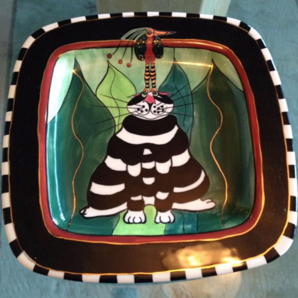 Assiette Decorative ** SWAK ** Decorative Plate