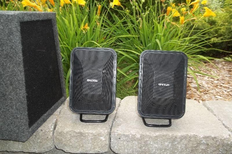 boite de son avec speaker 12 pouce 300 watts haut parleurs