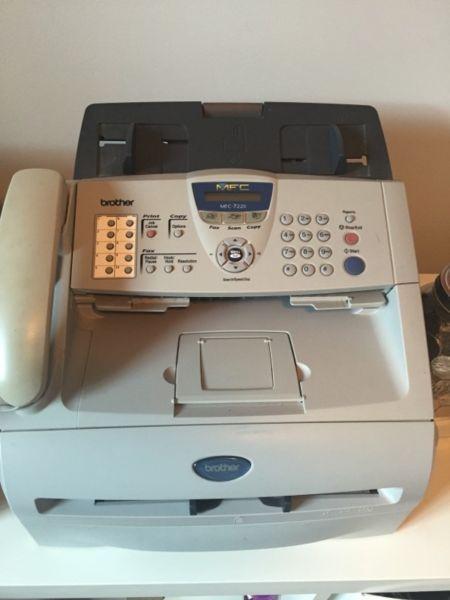 BROTHER FAX/SCAN/COPY MACHINE