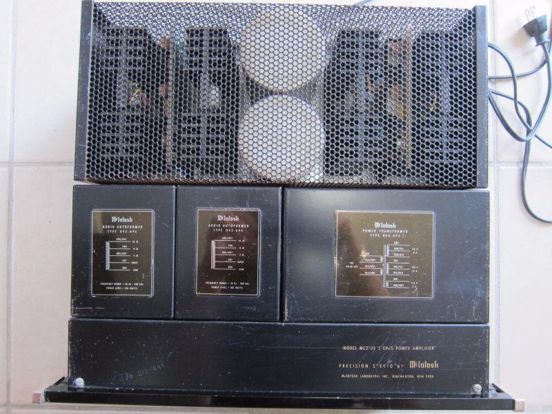 Amplificateur Power Amplifier Mcintosh MC2105 & Pre-Amp C28