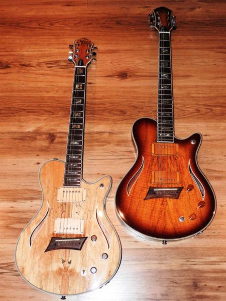 2 guitares Michael Kelly Special Hybrid électrique / acoustique