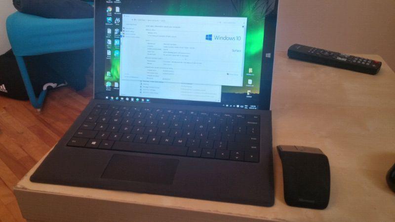 Surface Pro 3 256 Gb i7 + Clavier + Souris Arc Touch