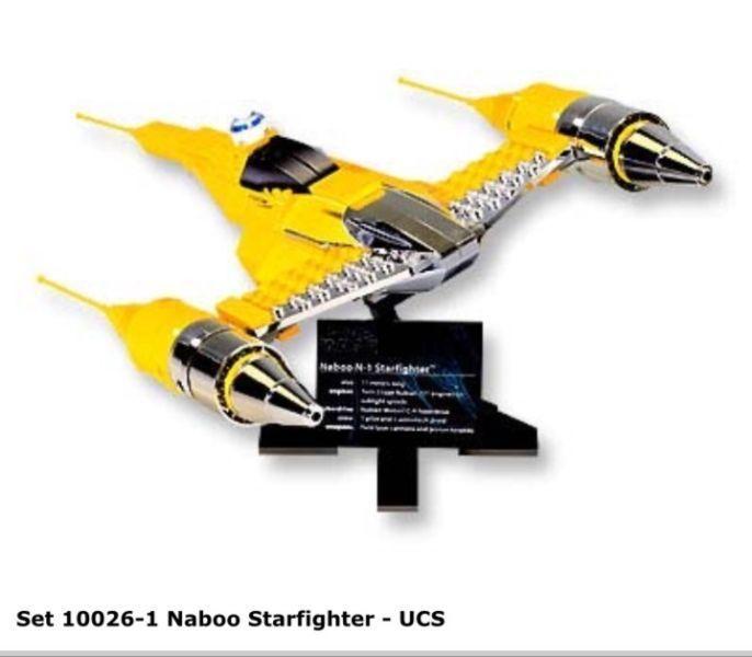 Wanted: cherche lego UCS 10026 naboo starfighter et 10134 y-wing