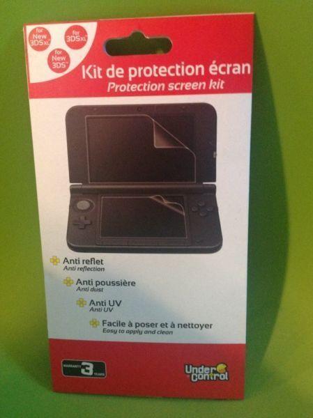 Kit de protection d'écran Nintendo Ds