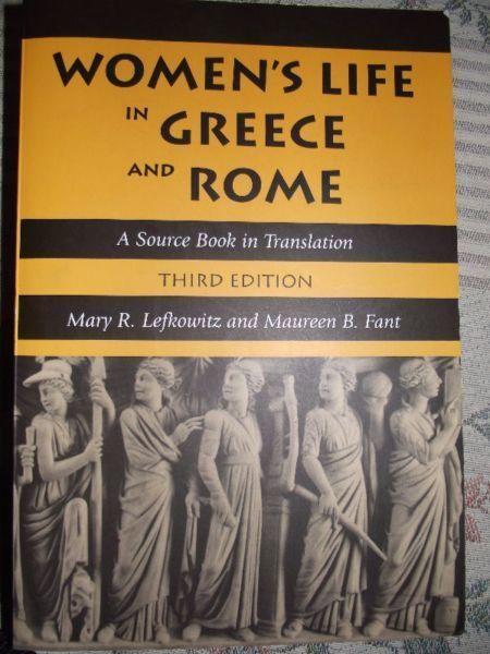 Women's Life in Greece and Rome - A Source Book in Translation