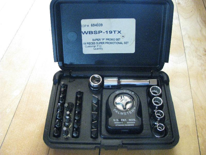 Williams Super Palmster Kit # WBSP-19TX / 29 Pcs , 3/8 Dr