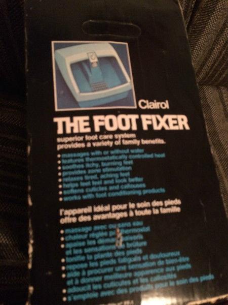 Foot fixer, Clairol