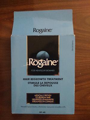 Unused 60 ml bottle of Rogaine for men