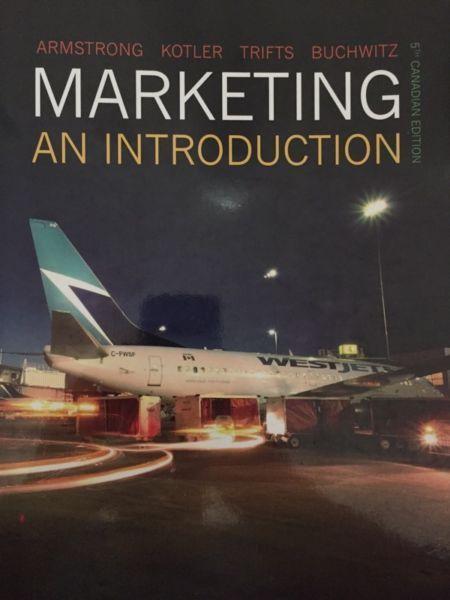 Marketing: an introduction textbook