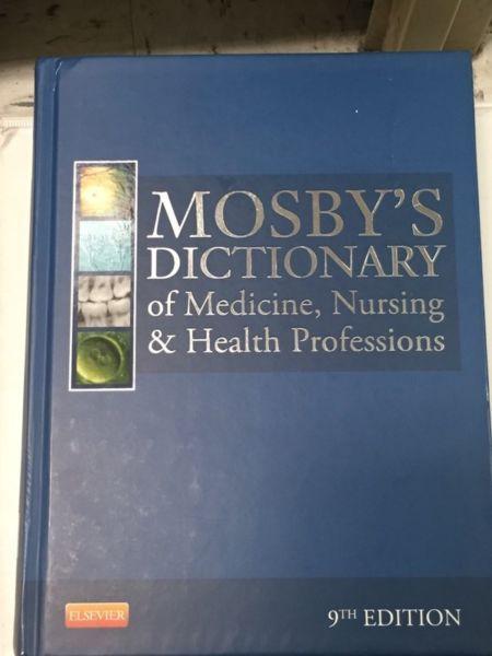 Mosby's dictionary of medicine