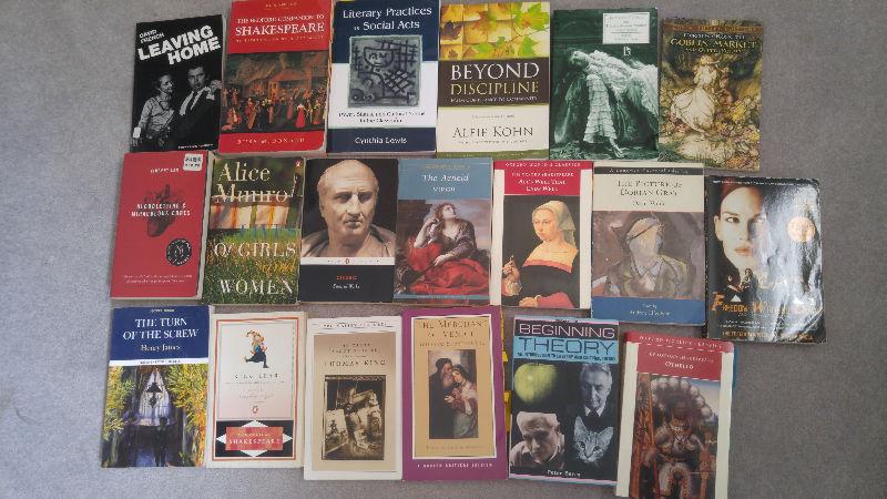 Variety of English, Shakespeare and Literary Books