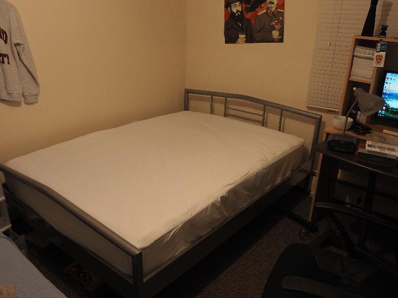 Good Condition bed frame and mattress