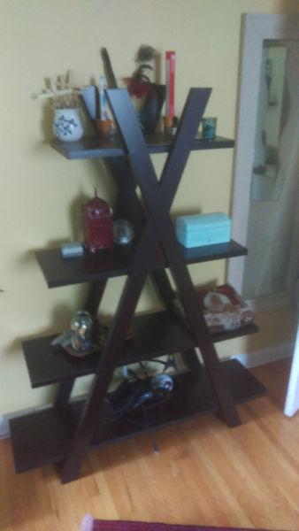 Beautiful X-shape Shelf (for 100$ bought it for 360$)