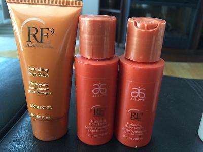 Arbonne body wash and lotion