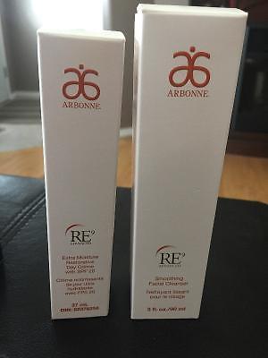 Arbonne R9 Facial Cleanser And Day Moisturizer