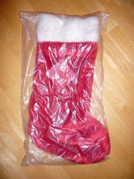 Brand New Plush Christmas Stocking