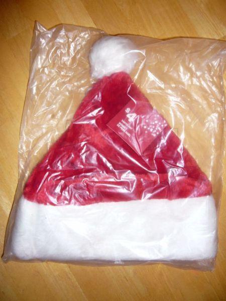 Brand New Plush Santa Hat