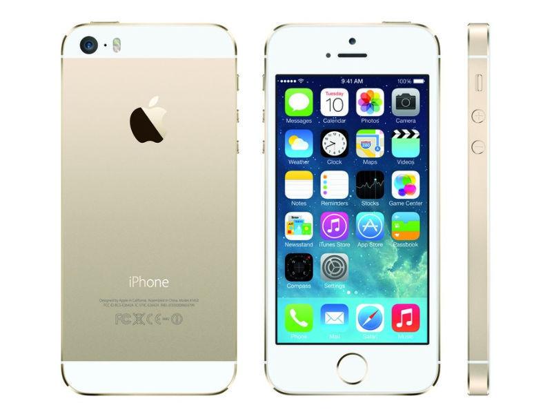 Apple iPhone 5S, 16GB, Gold, Bell/Virgin Mobile (1914)