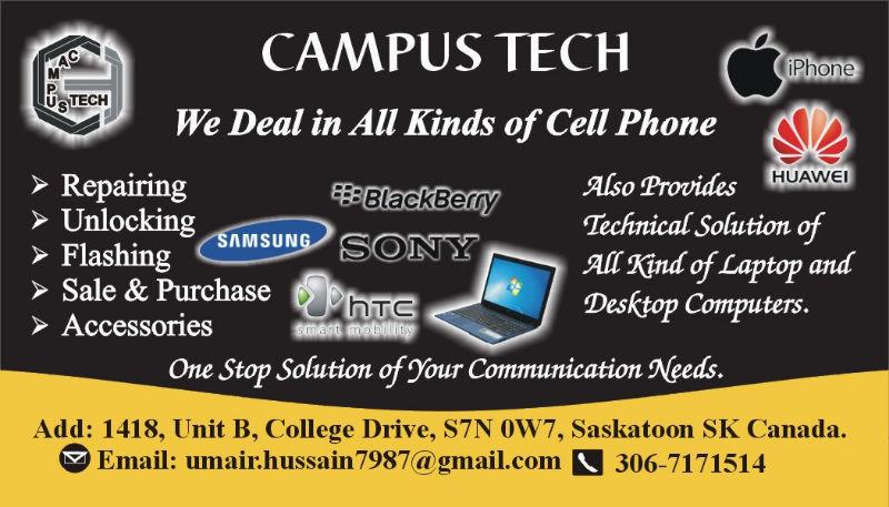 cell phone and laptops repairs. (one stop solution )