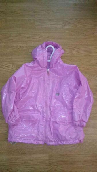 Everest Bay- Girls 'Princess'Rain Fleece Jacket Size 5-6