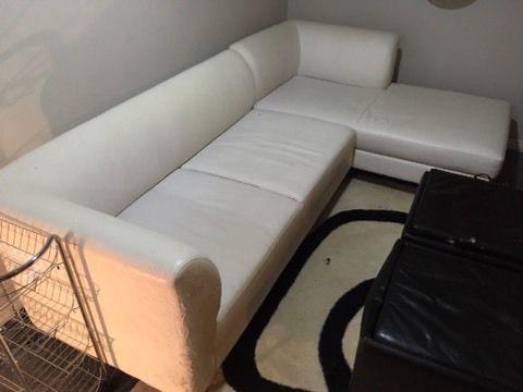 Leather Couch/Sectional
