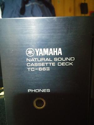 Yamaha TC-66II Cassette player