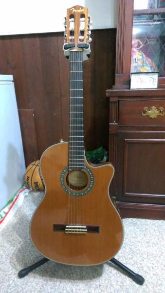 Fender CN-240 SCE Thinline Nylon String Guitar