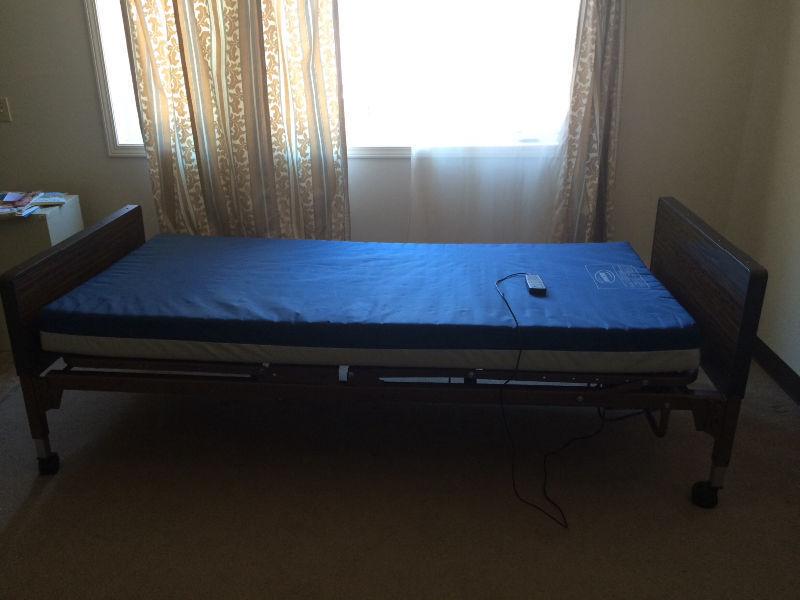 Fully electric hospital Bed