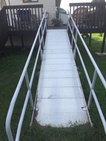 Wheel chair ramp