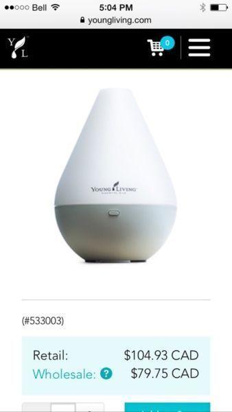 Wanted: Young Living Essential Oils Dew Drop Diffuser