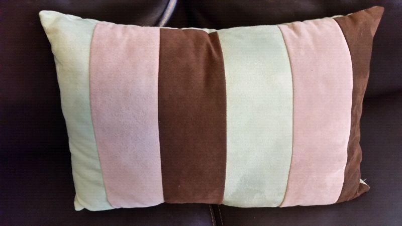 Green Couch Cushions from Urban Barn Smaller Pillow has green a
