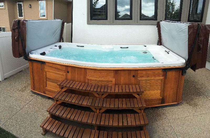 Hot tub-Swim Spa by Arctic Spa - Wolverine