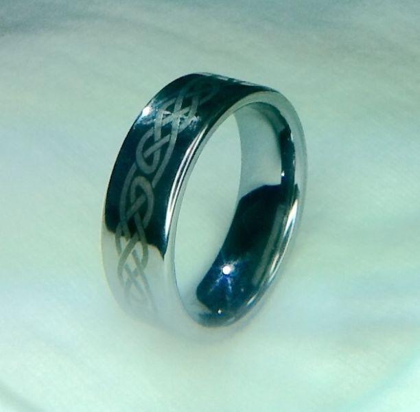 Men's Tungsten Carbide Crown Ring